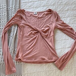 Aritzia Ribbed Long Sleeve